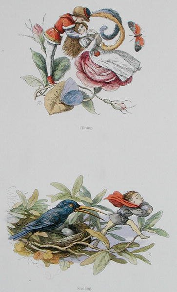 Flirtare e rubare, illustrazioni da 