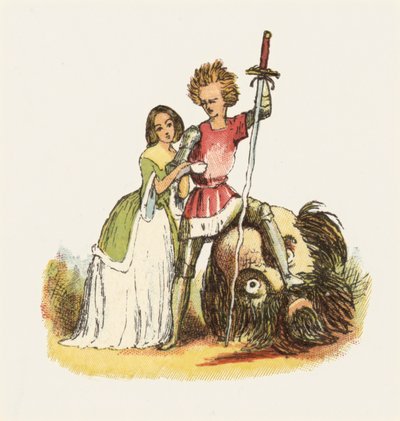 Illustrazione per Jack The Giant Killer da Richard Doyle