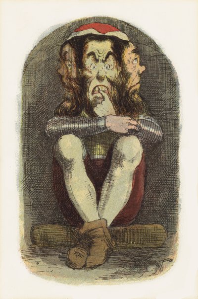 Illustrazione per Jack il Cacciatore di Giganti da Richard Doyle