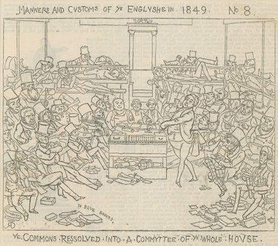 Usi e costumi degli inglesi nel 1849: I Comuni risolti in un comitato dell