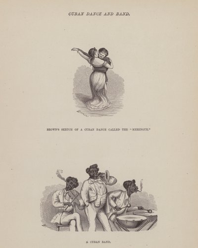 Pagina da Il Tour Americano dei Signori Brown, Jones e Robinson (incisione) da Richard Doyle