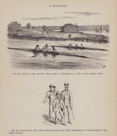 Pagina da Il tour americano dei signori Brown, Jones e Robinson da Richard Doyle