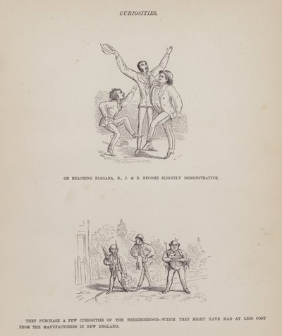 Pagina da Il tour americano dei signori Brown, Jones e Robinson da Richard Doyle