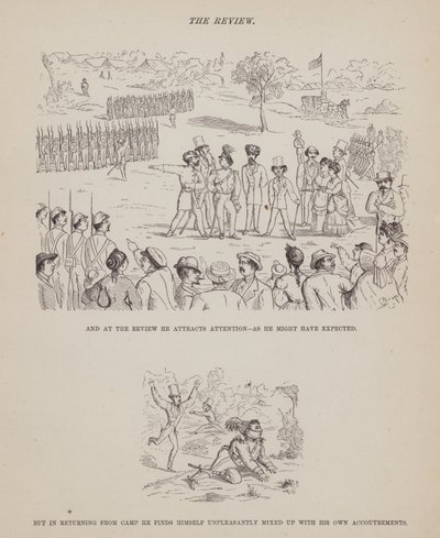 Pagina da Il tour americano dei signori Brown, Jones e Robinson da Richard Doyle