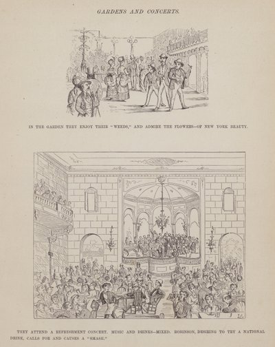 Pagina da Il tour americano dei signori Brown, Jones e Robinson da Richard Doyle