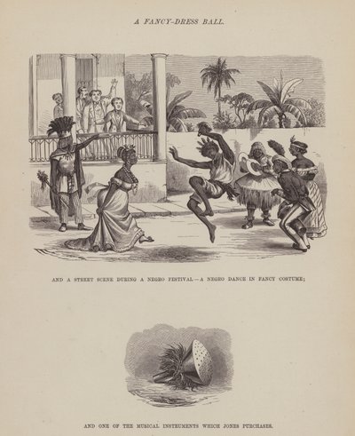 Pagina da Il tour americano dei signori Brown, Jones e Robinson da Richard Doyle