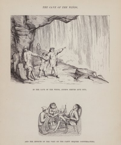 Pagina da Il tour americano dei signori Brown, Jones e Robinson (incisione) da Richard Doyle