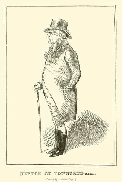 Schizzo di Townsend da Richard Doyle