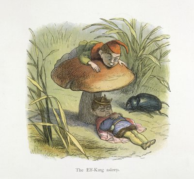 Il Re degli Elfi addormentato da Richard Doyle