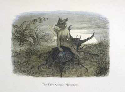 Il messaggero della Regina delle Fate da Richard Doyle