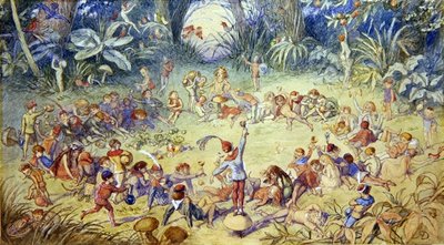 Il cerchio delle fate da Richard Doyle