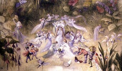 La Toilette di Titania, c.1870 da Richard Doyle