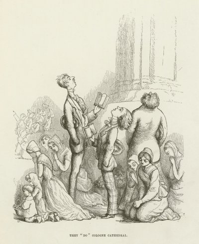 Fanno la cattedrale di Colonia da Richard Doyle