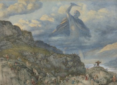 Thor e i nani, 1878 da Richard Doyle