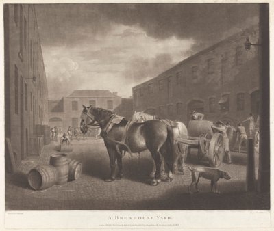 Un Cortile di Birreria da Richard Earlom