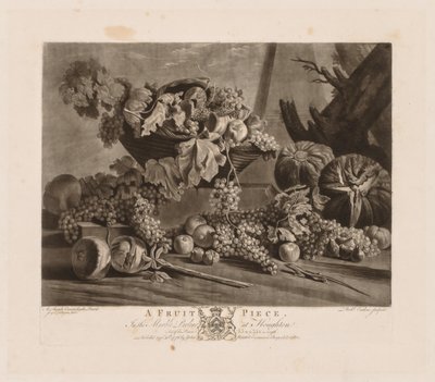 Un pezzo di frutta, 1776 da Richard Earlom