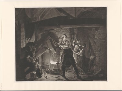 Famiglia in una fucina da Richard Earlom