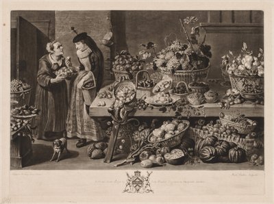 I quattro mercati: Il mercato della frutta da Richard Earlom