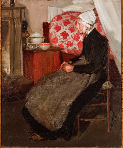 Vecchia donna olandese da Richard Emil Miller