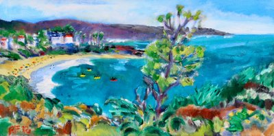 Baia della Luna, Laguna Beach da Richard Fox