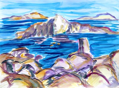Rocce e Riflessi, 2019 da Richard Fox