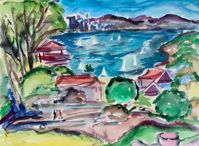 Baia di San Francisco da Tiburon, 2018 da Richard Fox