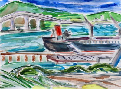 Nave a riva da Richard Fox