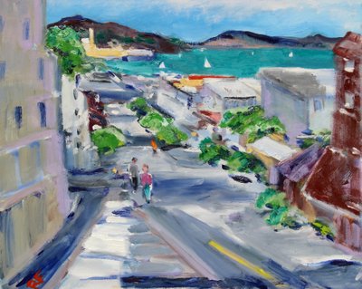 Vista da Russian Hill, 2020 da Richard Fox