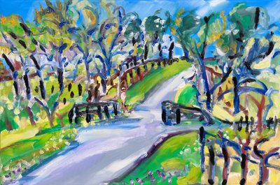 Camminando sulla strada, 2021 da Richard Fox