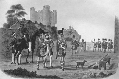 92° Highlanders Un illustre sconosciuto in vista da Richard Gibson Reeve
