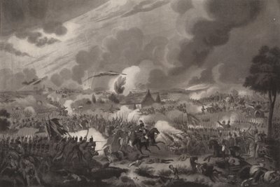 La battaglia di Waterloo, 18 giugno 1815, 1817 1909 da Richard Gibson Reeve