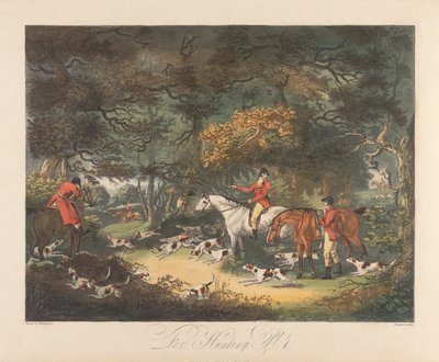 Caccia alla volpe: Disegno del nascondiglio da Richard Gilson Reeve