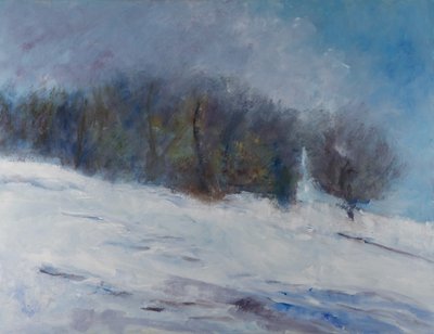 Foresta invernale innevata da Richard Gombar