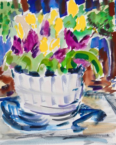 Fiori in una botte da Richard H. Fox