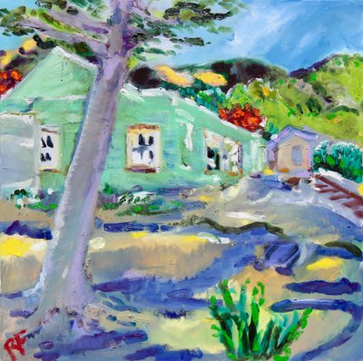 Il deposito abbandonato, Rutherford, Napa da Richard H. Fox