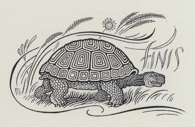 La lepre e la tartaruga (incisione) da Richard Heighway