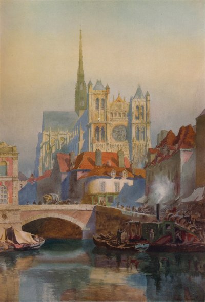Cattedrale di Amiens, c1903, 1938 da Richard Henry Wright