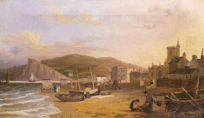 Veduta generale di Teignmouth, 1820 da Richard Hume Lancaster