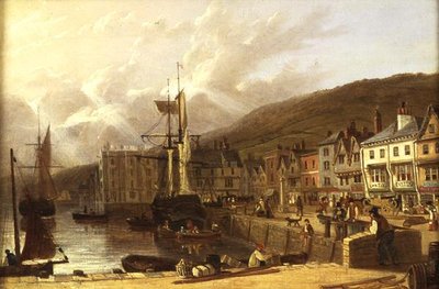 Vista di Dartmouth, Devon da Richard Hume Lancaster