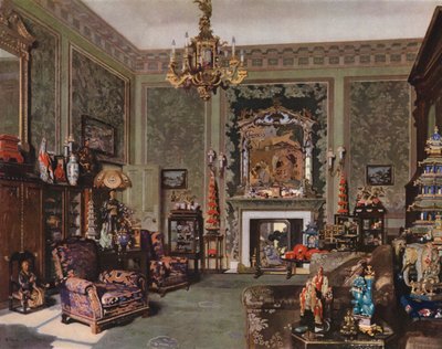 Buckingham Palace: La stanza cinese Chippendale della Regina Maria da Richard Jack