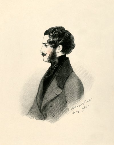 Edmund St John Mildmay, 1841 da Richard James Lane