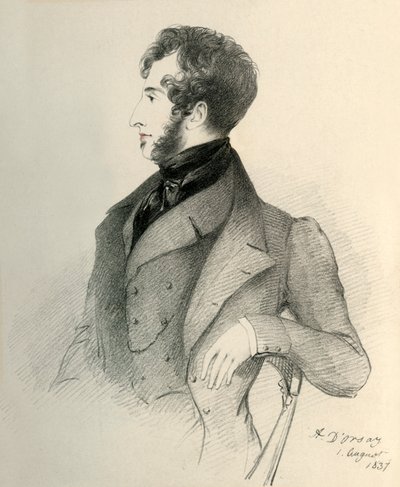 Edward Lytton Bulwer, 1837 da Richard James Lane