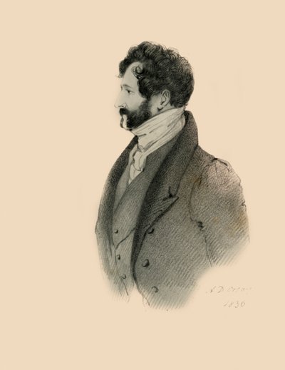Lincoln Stanhope, 1836 da Richard James Lane