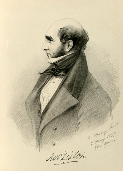 Robert Liston, 1847 da Richard James Lane