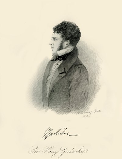 Sir Harry Goodricke, 1833 da Richard James Lane