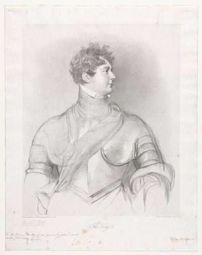 Il Re, Giorgio IV di Gran Bretagna da Richard James Lane