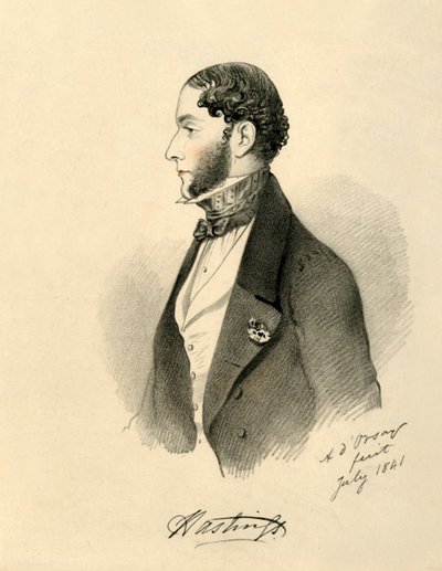 Il Marchese di Hastings, 1841 da Richard James Lane