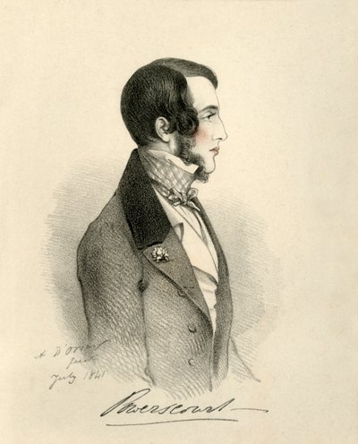 Visconte Powerscourt, 1841 da Richard James Lane