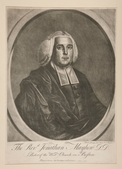 Il Rev. Jonathan Mayhew, D.D. da Richard Jennys