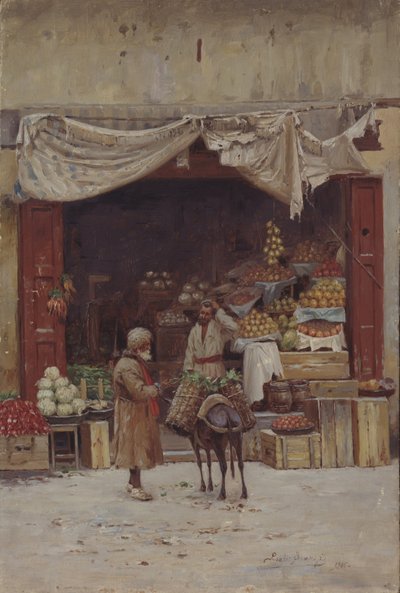 Negozio di frutta da Richard Karl Sommer